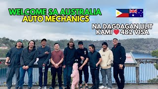 Mga Kasama ko dati na Mechanic sa Pinas andito na sa Australia magtatrabaho l Mt Gambier Part 2 [upl. by Ilah495]