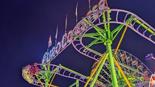 Euro Coaster offride Wurstmarkt Bad Dürkheim 2024 [upl. by Eyak112]