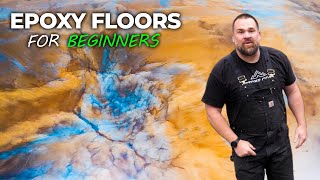 How to Epoxy Floors like a Pro  Beginners DIY Guide [upl. by Rodi]