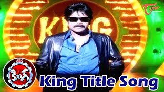 King Movie Songs  King Title Song  Akkineni Nagarjuna  Trisha [upl. by Silvester]