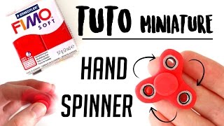 TUTO FIMO  HAND SPINNER MINIATURE [upl. by Iaoh982]