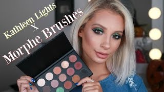 Kathleen Lights X Morphe Brushes Tutorial  Nicol Concilio [upl. by Morey]