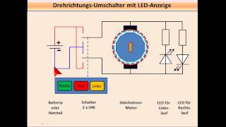 BAUANLEITUNGEN 02 MotorDrehrichtungsUmschaltung [upl. by Normak]