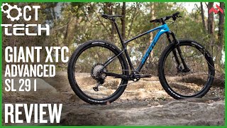 2020 Giant XTC Advanced SL 29 1 hardtail review fast as [upl. by Sibby419]