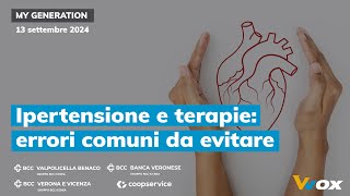 IPERTENSIONE E TERAPIE ERRORI COMUNI DA EVITARE [upl. by Aiveneg]