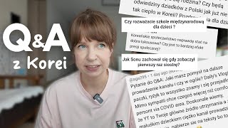 Plany dzieci i przyjazd Dziadków Odpowiadam na Wasze pytania QampA z Korei [upl. by Nerha]