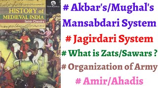 Part 66 Masabdari System and Organization of Army during AkbarMughal rule  ZAT SAWAR JAGIRDARI [upl. by Zinck]