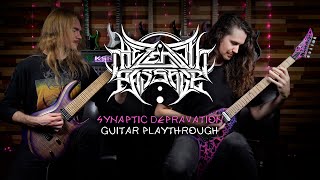 The Zenith Passage  Synaptic Depravation Guitar Playthrough  Kiesel Guitars [upl. by Martelle4]