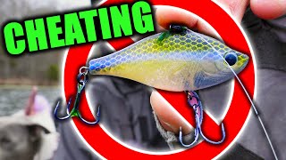 Fishing this LIPLESS Crankbait is CHEATING [upl. by Leuas11]