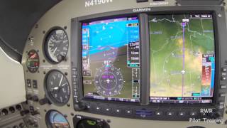 A Brief InFlight Introduction to the Garmin G500 in the Piper PA46 Mirage Aircraft [upl. by Wulfe201]