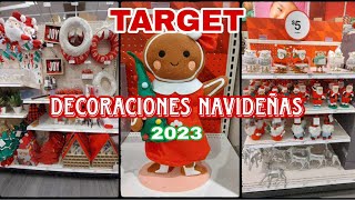 TARGET DECORACIONES de NAVIDAD para este 2023 RECORRIDO de la tienda en busca de decoraciones🎄🎅🎁 [upl. by Nicolea809]