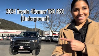 2024 Toyota 4Runner TRD Pro Underground [upl. by Jemma]