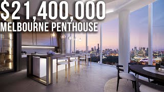 Full Tour ⚡️A 21400000 Luxury Apartment In Melbourne With Views To Die For 😍 Worth Every Dollar [upl. by Atalya895]