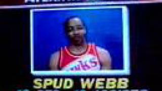 Spud Webb goaltending [upl. by Ashraf446]