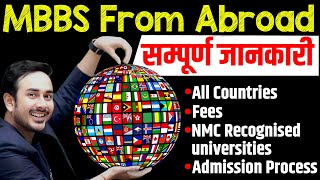 All About MBBS from abroad  Fees  Admission Process  Countries  NEET  NTA  NMC  Russia [upl. by Emie]