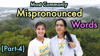 Most commonly mispronounced words  Words you pronounce wrongly  Part4  Havisha  Ranjan [upl. by Yllib]