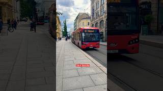 Bus in Oslo city Norway 🇳🇴😍😍😍shorts youtubeshorts [upl. by Blanding242]