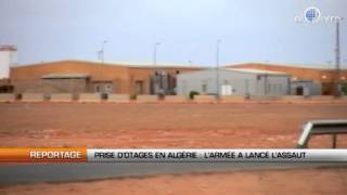 Prise dotage en Algérie Larmée lance lassaut [upl. by Kehoe]