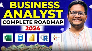 Business Analyst Roadmap 2024  Salary and Job Role  How to become a Business Analyst in 2024 [upl. by Row]