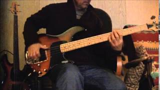 Analogman Sunface Fuzz Pedal Bass Guitar Test [upl. by Dorcy660]