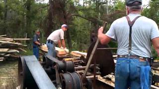 Antique Sawmill Operation [upl. by Riddle]