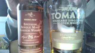 Trader Joes Speyside 8 Year Single Malt vs Tomatin Dualchas Legacy [upl. by Reerg761]