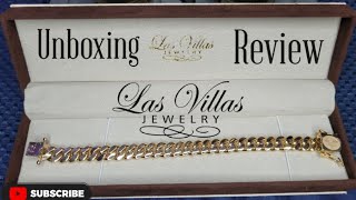 Unboxing 10mm 10k Miami Cuban Link Bracelet from LasVillasJewelry [upl. by Eizdnil598]