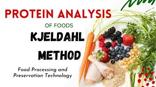 Kjeldahl Method  protein content in food  simple explanation [upl. by Silda317]