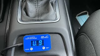 Ultimate 9 EVC throttle controller install and review on a 2021 Jeep Gladiator [upl. by Ettenan217]