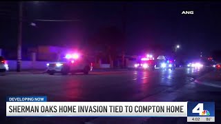 Sherman Oaks home invasion ends with arrests in Compton [upl. by Adnilev]