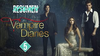 Resumen The vampire diaries  Temporada 5 [upl. by Salesin]