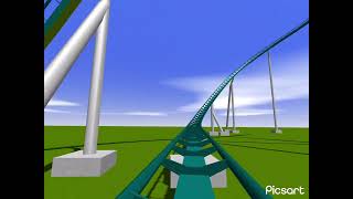 Fury 325  Carowinds  UC2 [upl. by Yeniffit]