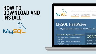 How to download and install mysql easy [upl. by Rotce]