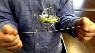 Gyroscope Tricks and Physics Stunts  Incredible Science [upl. by Allehcim]