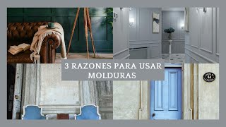 Molduras decorativas para paredes y puertas 😉 molduras homedecor decoraciondeparedes diyideas [upl. by Anir]