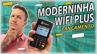 Moderninha WIFI PLUS Unboxing PagSeguro  A NOVA MÁQUINA do Pag Seguro [upl. by Derrik]