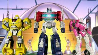 Transformers One Ending scene  Stop Motion Animation [upl. by Ardnaed]