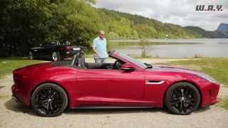 Essai Jaguar FType V6 S et V8 S [upl. by Orelee]