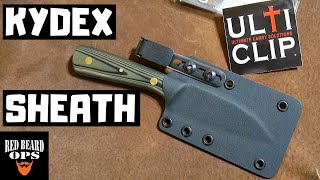 How To Make A Kydex Sheath  Boat Knife  UltiClip [upl. by Ivon]