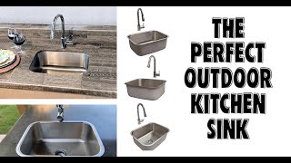 The Perfect Outdoor Kitchen Sink  RCS Gas Grills [upl. by Yessydo]