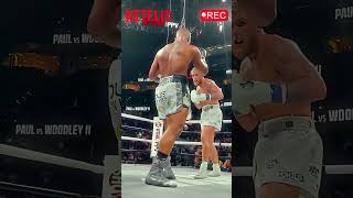 fan clip Jake Paul vs Mike Tyson Full Fight Highlights  Netflix Knockout2024 boxing [upl. by Friedman361]