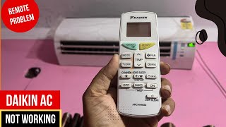 Daikin ac remote not working [upl. by Matazzoni]