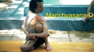 Marichyasana D  Ashtanga Yoga [upl. by Lienhard]