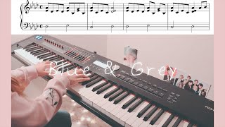 BTS  Blue amp Grey Piano Cover [upl. by Abeh]