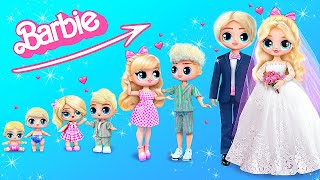 Barbie LOL wird erwachsen 34 DIYs für Puppen [upl. by Swec]