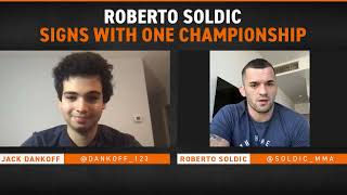 Roberto Soldic talks One Championship Debut [upl. by Bard579]