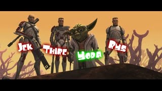 Star Wars The Clone Wars  Yoda hablando con Clones  Episodio 1 Temp1  ¡EMBOSCADA [upl. by Salangi116]