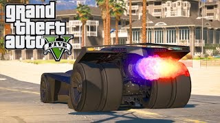 GTA 5  Batmobile Vigilante SUPER stunt  Vitesse Max [upl. by Yesnek]