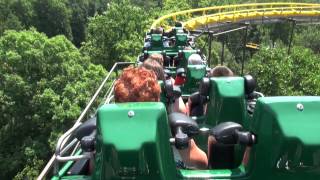 Loch Ness Monster Busch Gardens Virginia HD Version [upl. by Novahs]