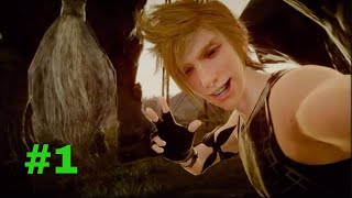 Final Fantasy XV  Prompto Funny Moments Part 1 [upl. by Leahcimaj576]